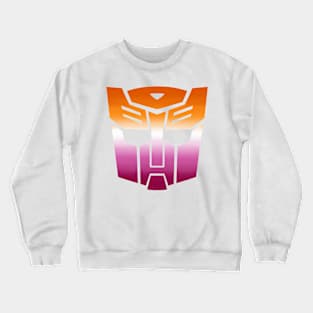 Lesbian Pride Autobot Crewneck Sweatshirt